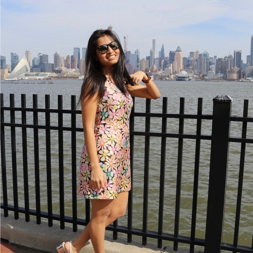 Multi floral dress